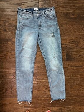 Studio Blue Skinny Jeans Distress